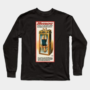 Vintage Magic Poster Art, the Great Harry Houdini Long Sleeve T-Shirt